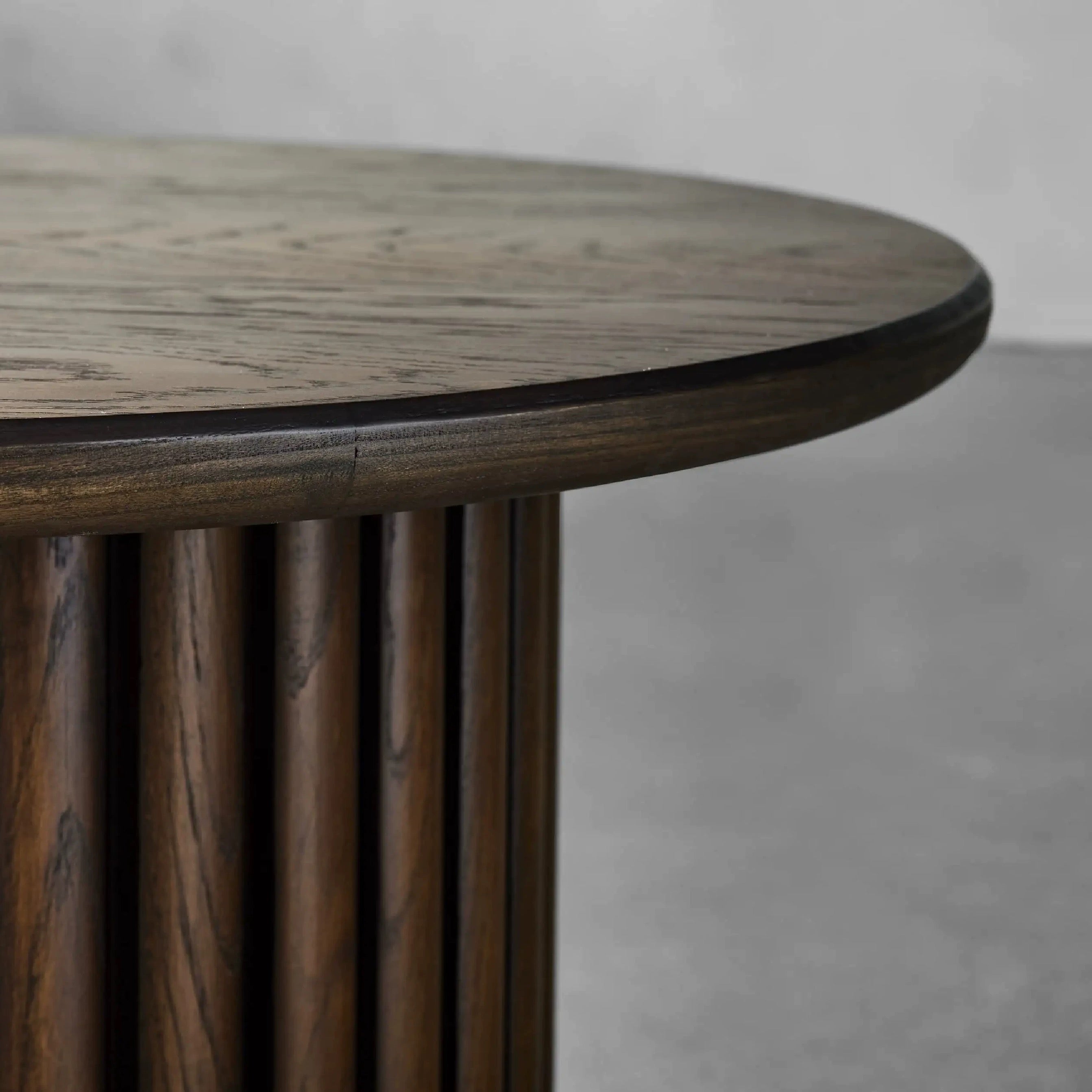 Modern Oval Wood End Table | HLMBN102 - Tables