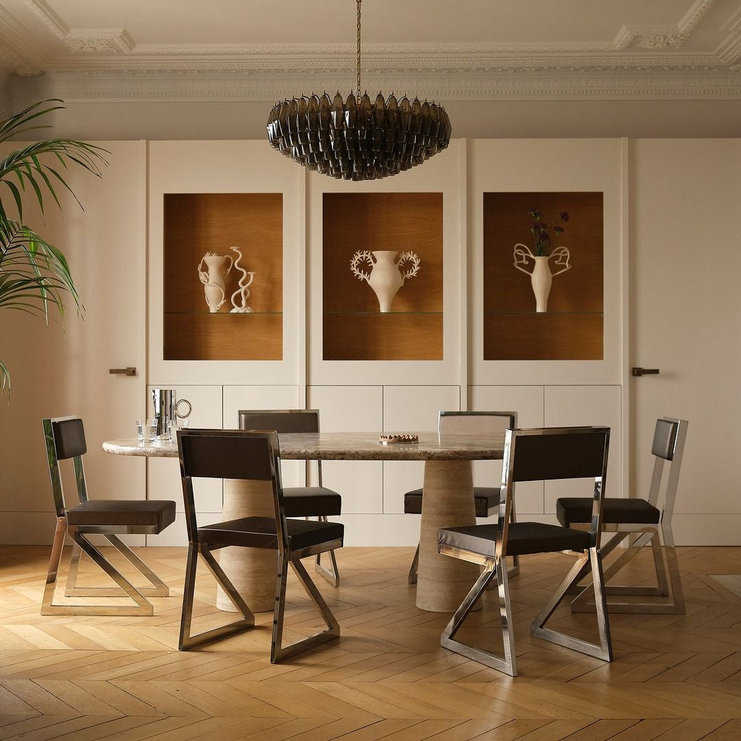 Natural Marble Dining Table | HLM1809075 - Tables