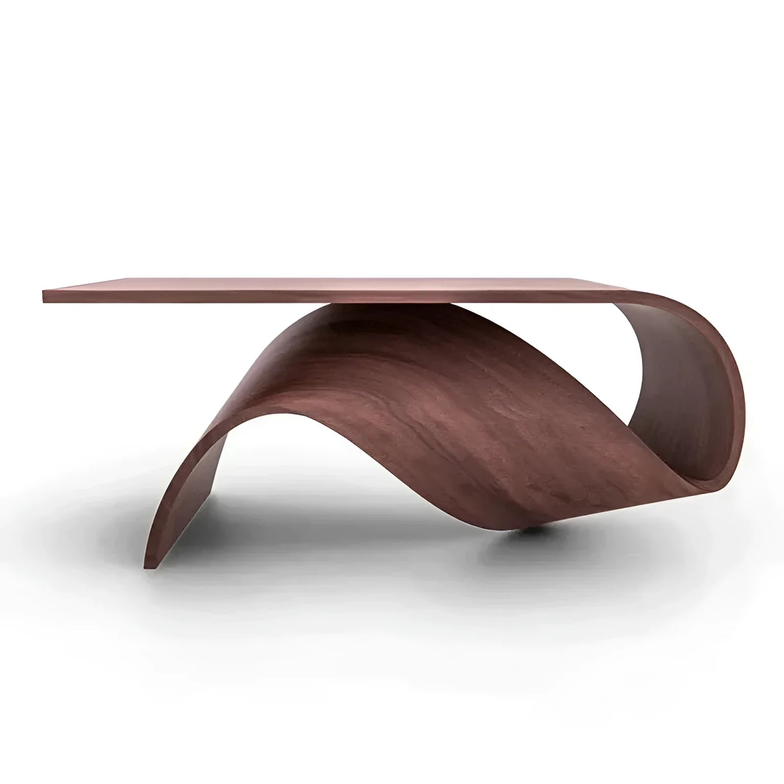 Sculptural Coffee Table in Curved Wood | HLMPK010 - Tables