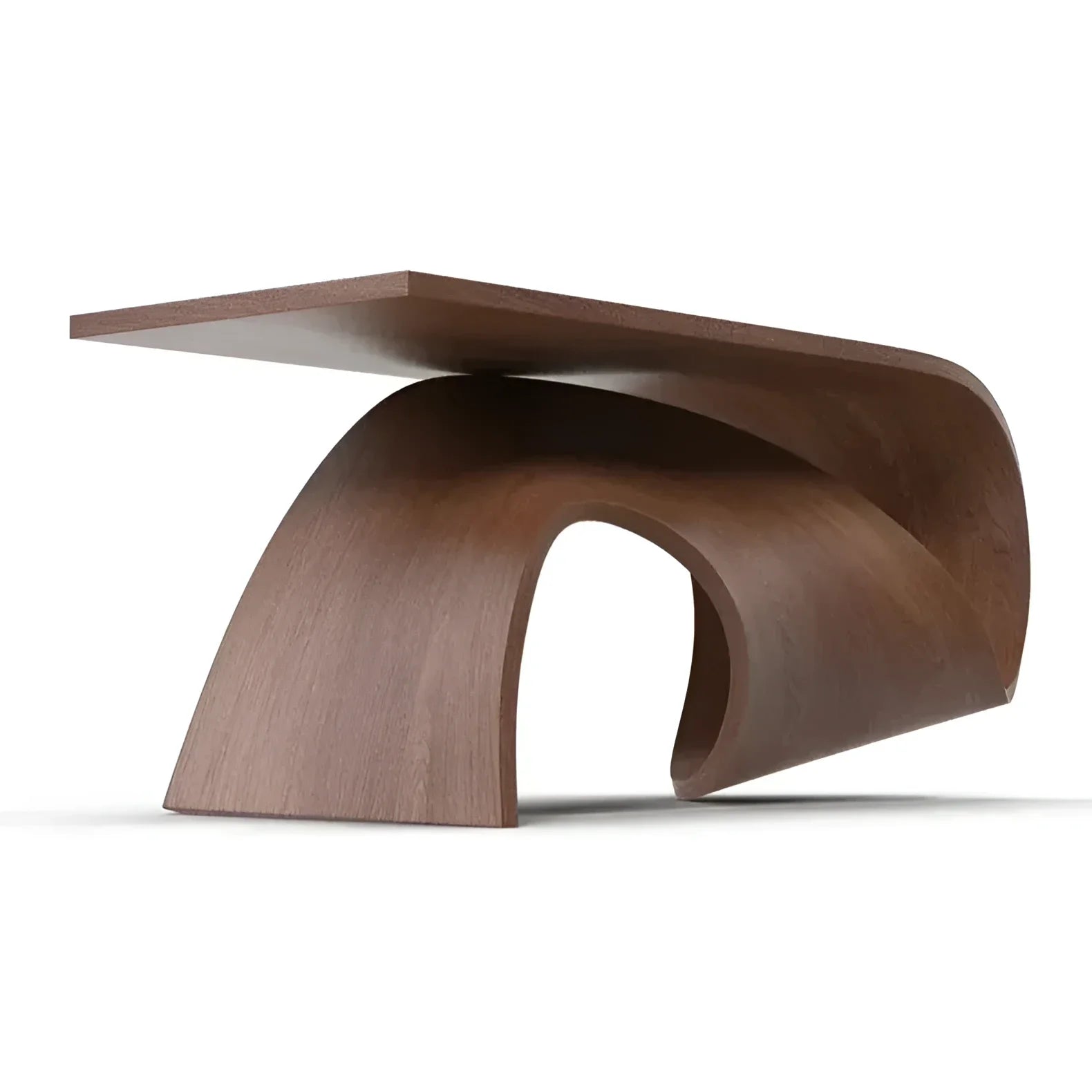 Sculptural Coffee Table in Curved Wood | HLMPK010 - Tables