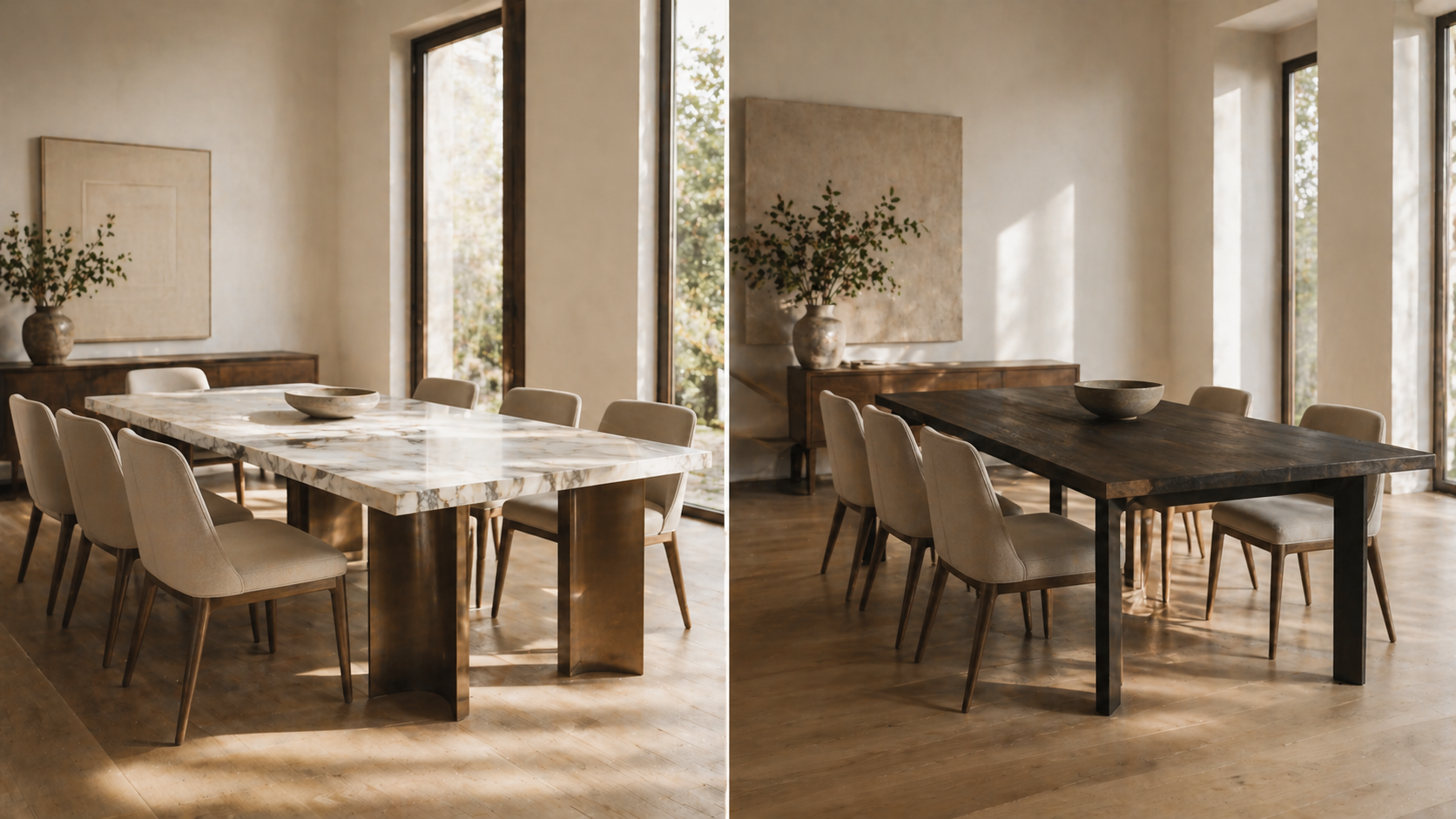 Stone Top vs. Solid Wood Top: Pros, Cons, and the Projects They Suit