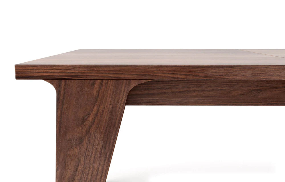 Harja Rect — Solid Walnut Extendable Dining Table