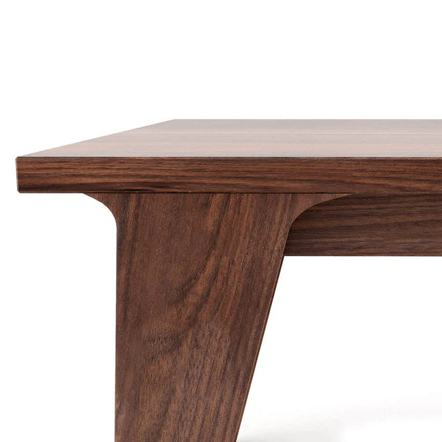 Harja Rect — Solid Walnut Extendable Dining Table