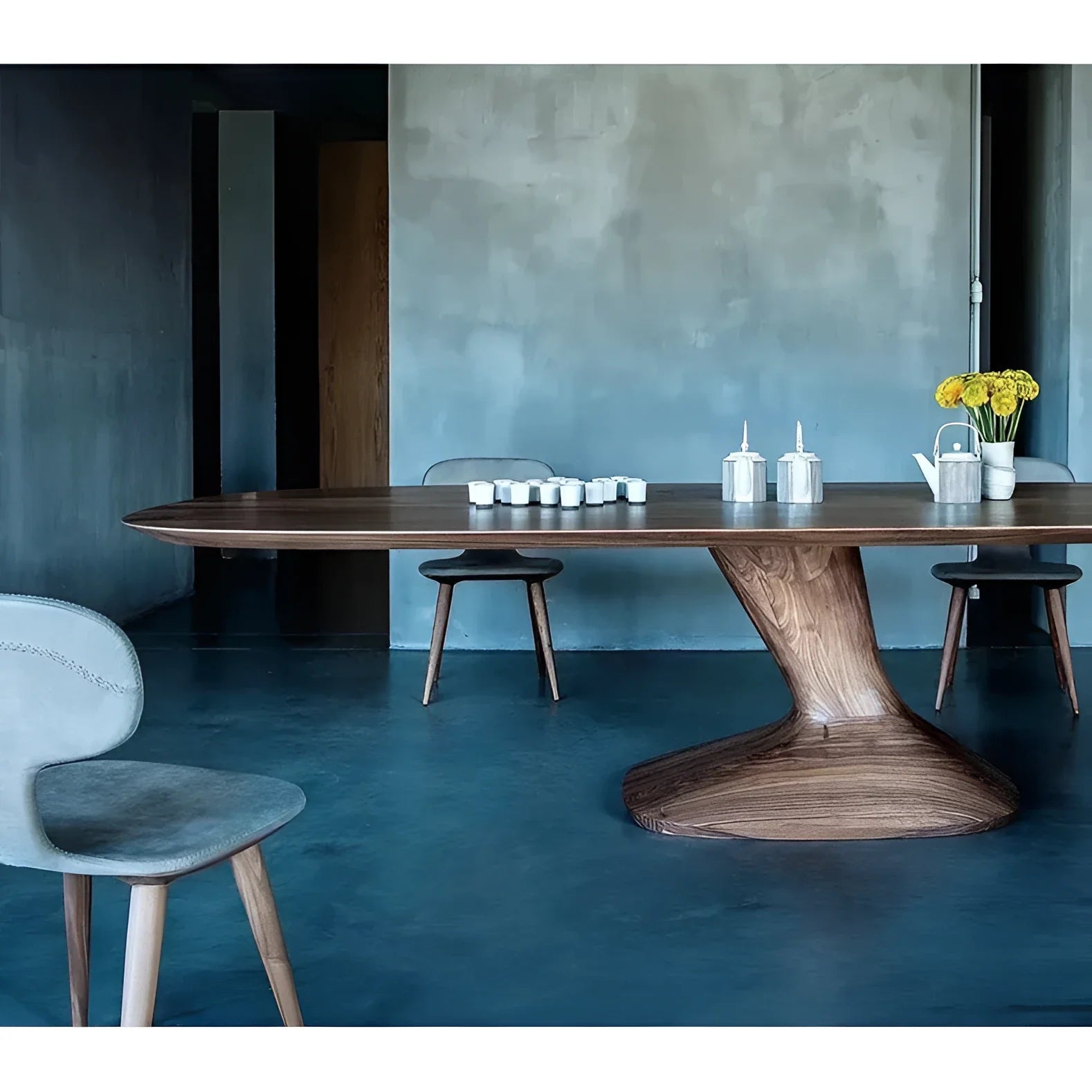 Modern Walnut Table Speed - Tables