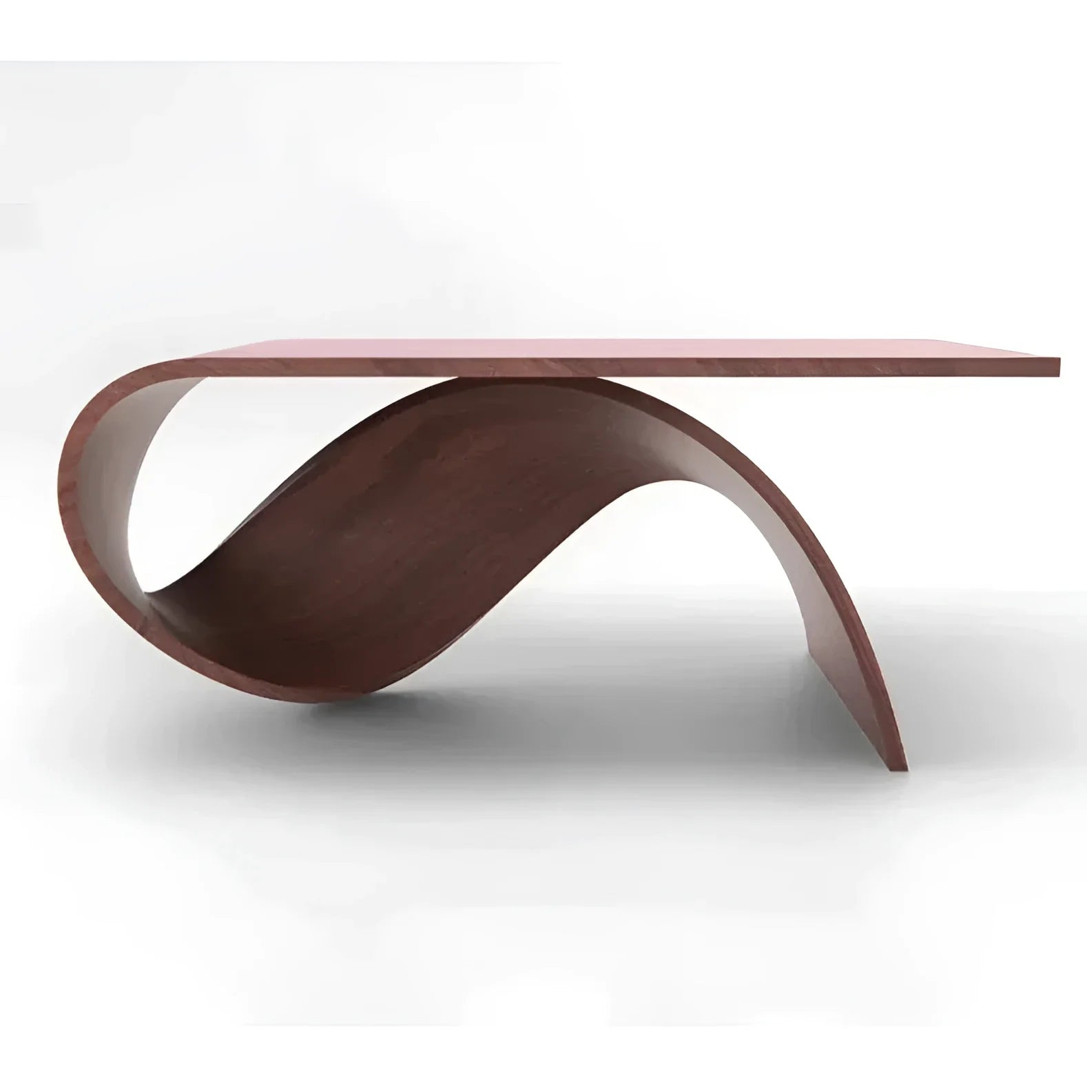 Sculptural Coffee Table in Curved Wood | HLMPK010 - Tables